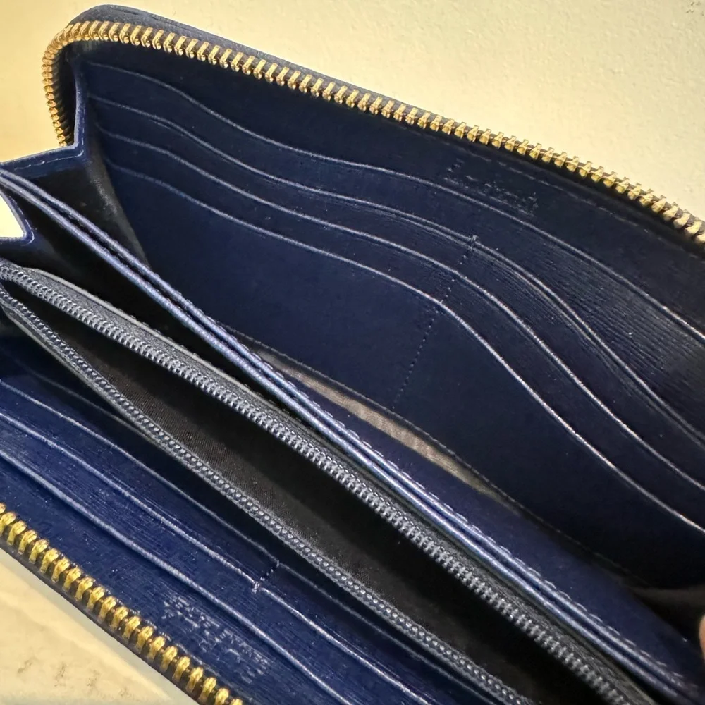 Authentic Furla EUC Wallet Royal Blue